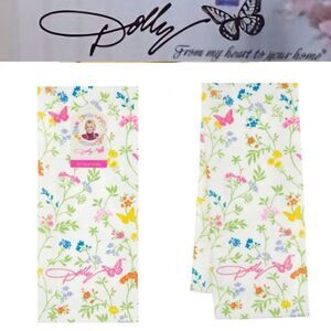 Dolly Parton Butterflies & Wildflowers Kitchen Towel